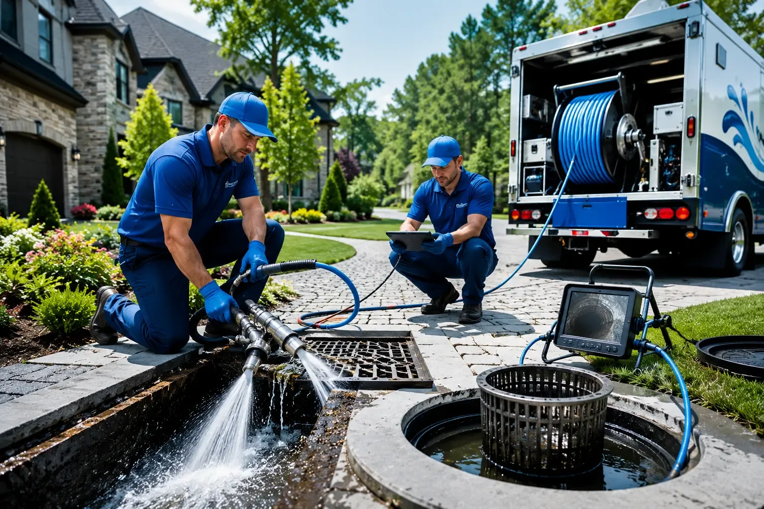 Local outdoor drain cleaning professionals in Milltown, WI