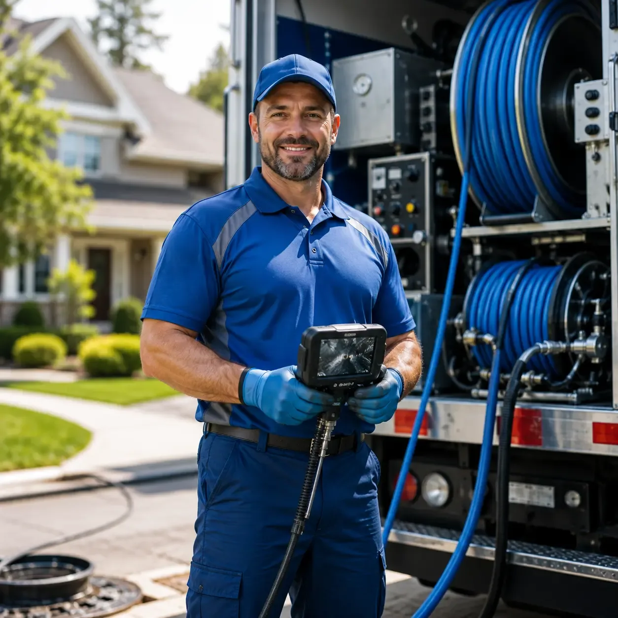 Local outdoor drain cleaning specialists in Milltown, WI